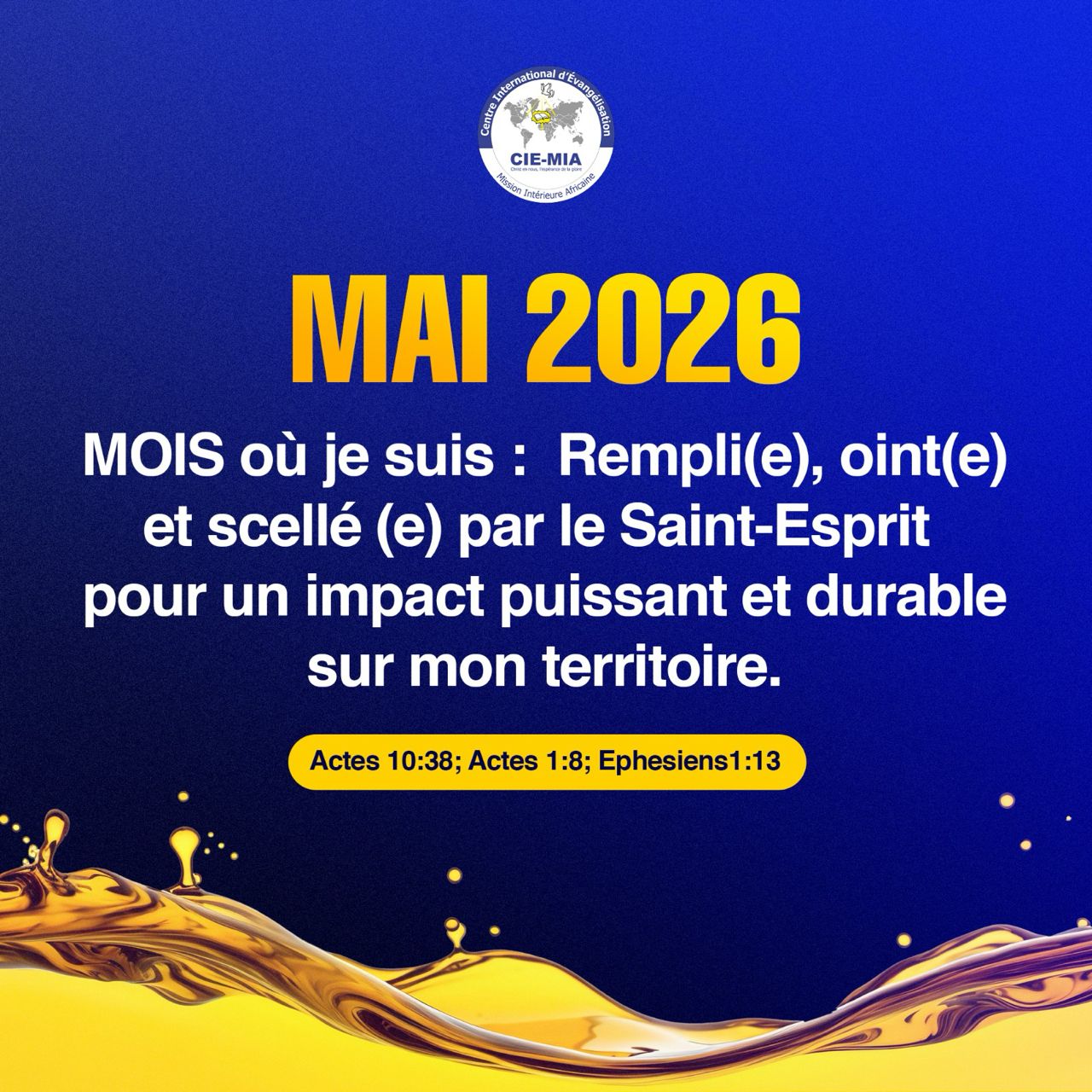 Communauté CIE-MIA Belgique réunie